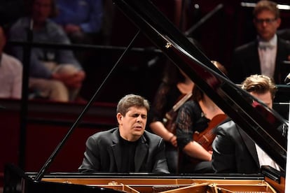 El pianista Javier Perianes, en el Royal Albert Hall.