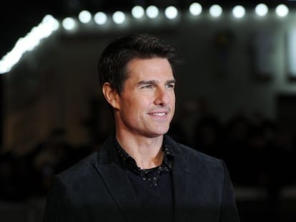 Tom Cruise en estreno mundial de &#039;Jack Reacher&#039;, en la Plaza Leicester de Londres.