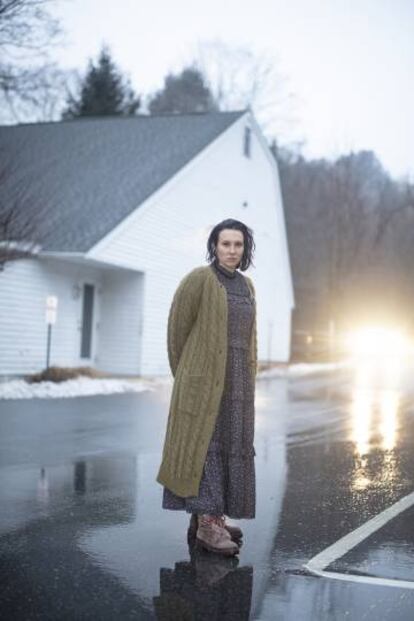 Lisa Taddeo, fotografiada en el condado de Lichtfield (Connecticut) a mediados de febrero. 