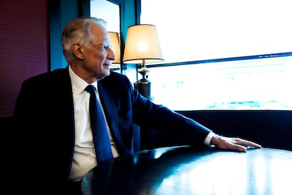 DVD1274. París, 10 de julio de 2025. Entrevista a Dominique de Villepin, ex primer ministro de Francia (2005–2007), diplomático y escritor. Fotografías de Yann Levy.