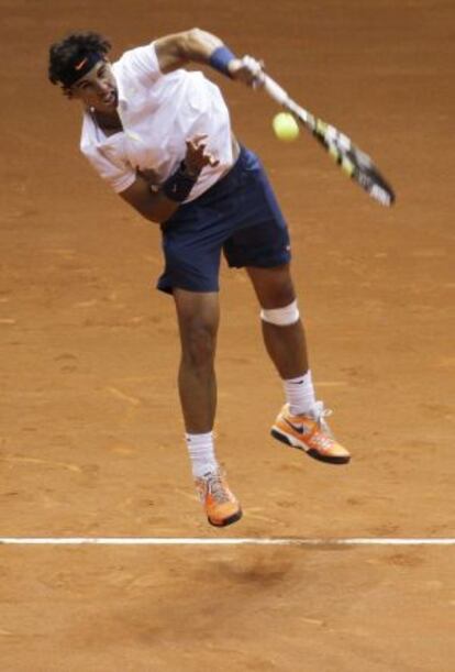 Nadal, en el torneo de São Paulo.