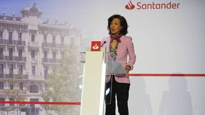 Ana Botín, presidenta do Banco Santander.