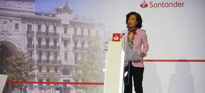 Ana Botín, presidenta do Banco Santander.