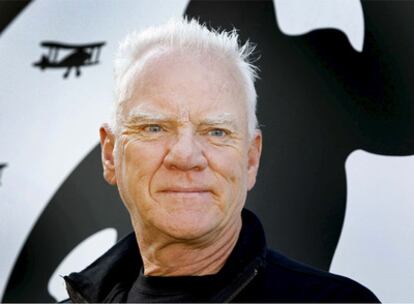 El británico Malcolm McDowell, el viernes en Sitges.