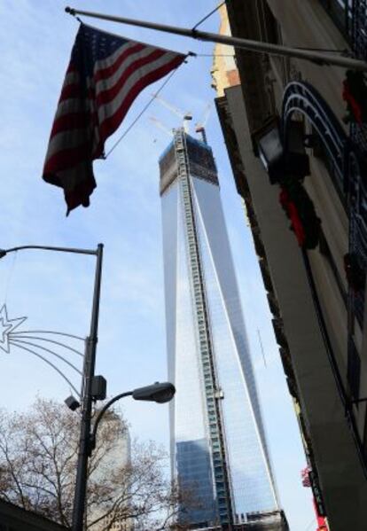 El rascacielos, One World Trade Center, de los arquitectos T. Boada y D. Childs.