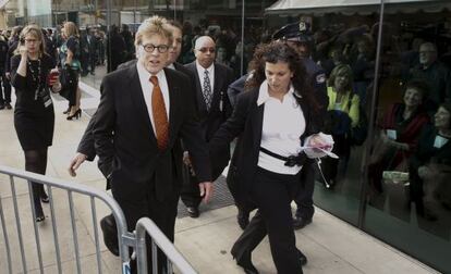 Robert Redford a su llegada a la gala.