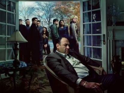 Imagen promocional de 'Los Soprano'
