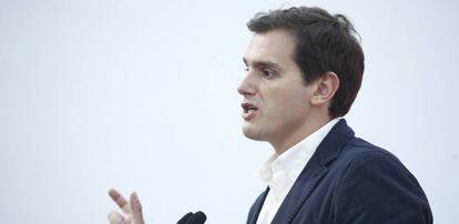 El presidente de Ciudadanos, Albert Rivera.