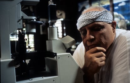 MARLON BRANDO EN 'LA ISLA DEL DOCTOR MOREAU' - Por su interpretacin en la disparatada adaptacin de la novela de ciencia ficcin escrita por H. G. Wells, Brando podra haber contestado lo mismo que Michael Caine cuando le preguntaron por su participacin en 'Tiburn: la venganza': Nunca he visto la pelcula, pero por lo que dicen fue terrible. Sin embargo, he visto la casa que me pag y es estupenda. Aunque ms que terrible, 'La isla del doctor Moreau' fue un accidente a cmara lenta. Brando era el plato fuerte de una produccin que contaba tambin con el impredecible Val Kilmer en sus filas y el resultado estuvo a la altura de lo que el combate entre ambos egos podan prometer. Lo que nadie esperaba es que el protagonista de 'El ltimo tango en Pars' se tomase tan a chufla su intervencin en la pelcula. Se neg a aprenderse los dilogos, por lo que tuvieron que serle dictados a travs de un pinganillo, lo que provoca una sensacin desconcertante. Tal vez fue una protesta por no poder rehacer el guion a su antojo, algo que deseaba y haba manifestado reiteradamente. Los que sobrevivieron cuerdos hasta el final del rodaje le describen como ausente y caprichoso y ms centrado en boicotear la pelcula que en intentar salvaguardar su dignidad como actor. Lo que s acept el director, el experimentado John Frankenheimer, fue que el personaje de Moreau apareciese impregnado por una crema blanca que supuestamente lo protega del sol, una artima?a que permiti a Brando desentenderse de la produccin y que fuese su doble quin soportase las largas sesiones de trabajo. Con todo lo disparatada de su actuacin, no es la ms risible de su carrera: ese honor corresponde a 'La casa de t de la luna de agosto', en la que interpreta a... un japons. Los a?os cincuenta fueron la edad de oro de la incorreccin poltica.