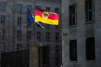 Fachada del ministerio de Finanzas, en Berlín.