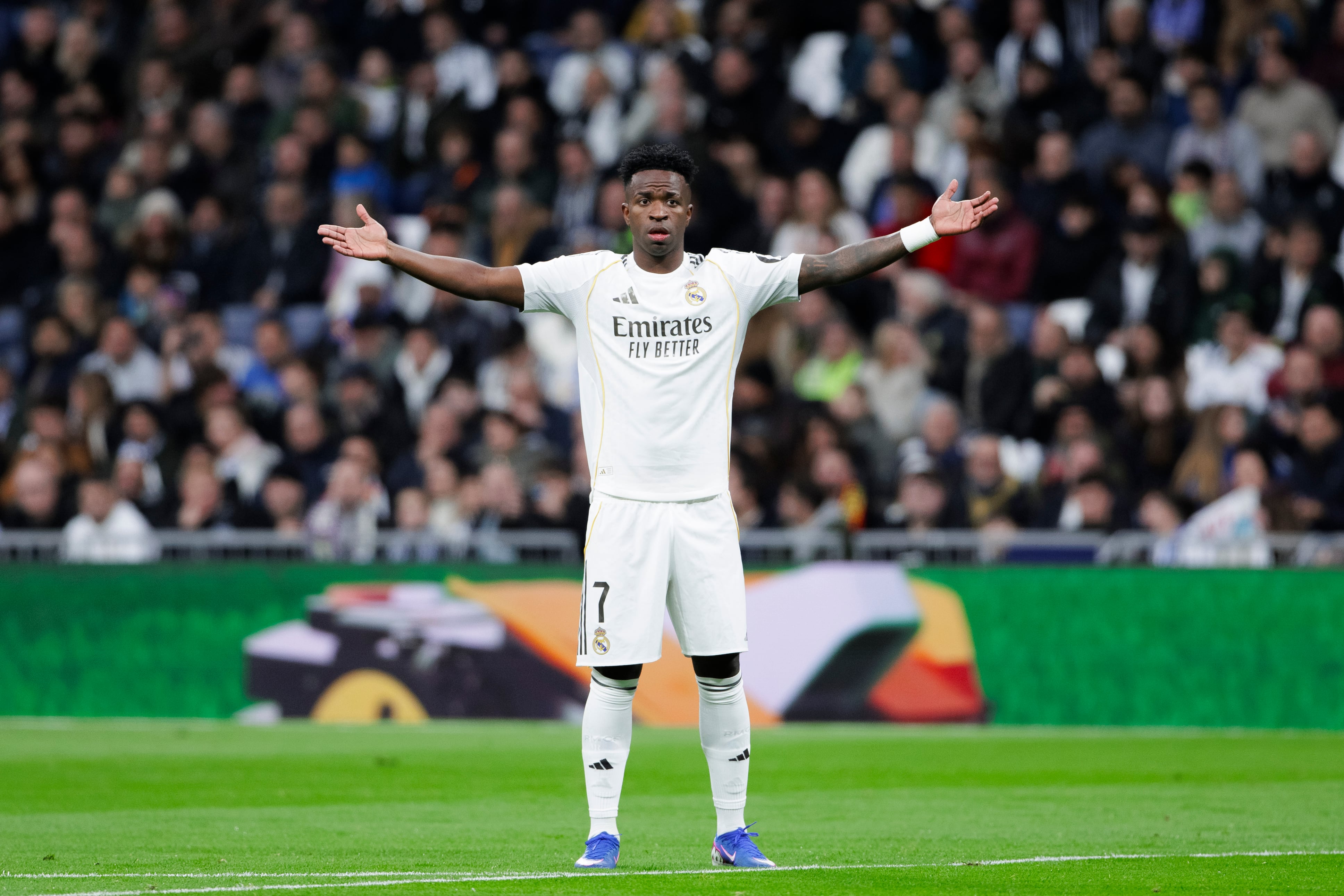 El Bernabéu se interpone en el camino de Vinicius