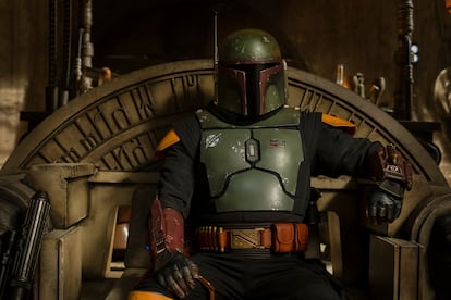 Imagen de la primera temporada de 'El libro de Boba Fett', con el temible cazarrecompensas como protagonista.