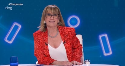 Gemma Nierga, en su despedida de '59 segundos'.