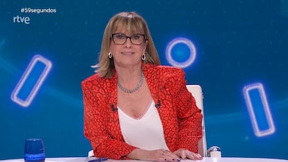 Gemma Nierga, en su despedida de '59 segundos'.