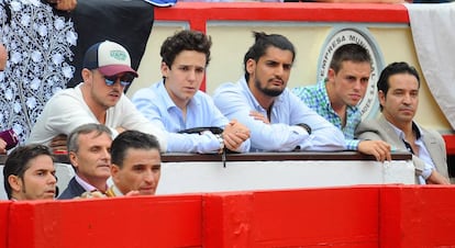 Felipe Juan Froilán de Marichalar y Borbón durante una feria taurina en Santander.