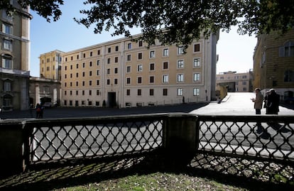 La residencia de Santa Marta en el Vaticano.