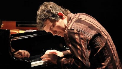 Brad Mehldau durante uno de sus conciertos. 