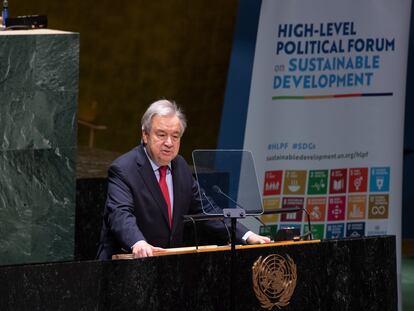 El secretario general de la ONU, António Guterres.