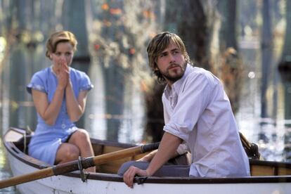 Rachel McAdams and Ryan Gosling in 'The Notebook.'