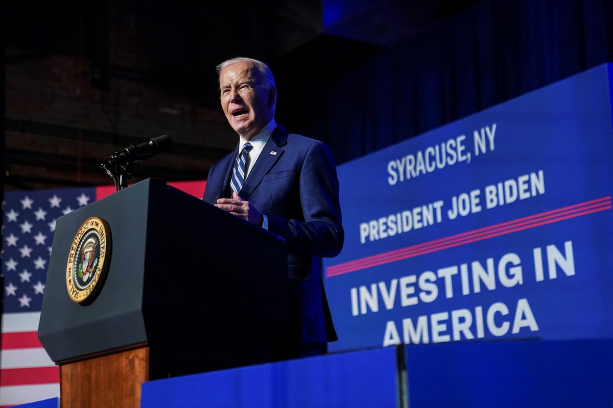 Biden campaigns for reelection with investments in microprocessor plants