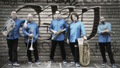 El grupo de metales Spanish Brass