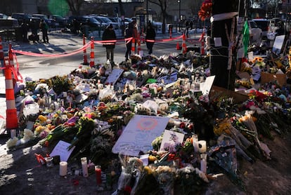 Memorial por Alex Pretti, en Minneapolis, el 28 de enero.