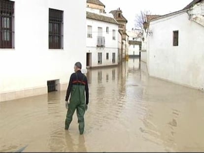 Écija vuelve a inundarse por quinta vez en un mes