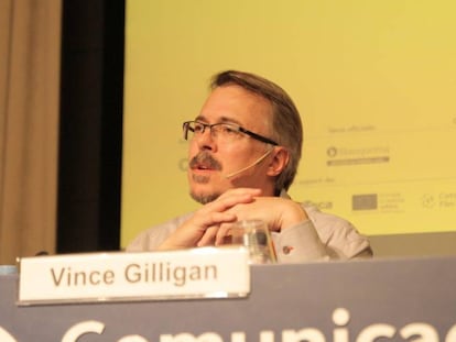 El guionista y director Vince Gilligan en la masterclass del Serializados Fest.