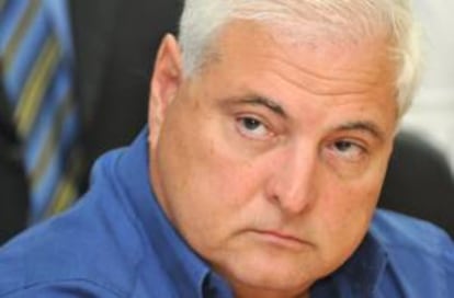 El presidente de Panamá, Ricardo Martinelli. EFE/Archivo