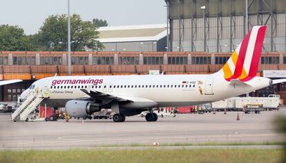 Un A320 de Germanwings, el mismo modelo que el avión siniestrado.