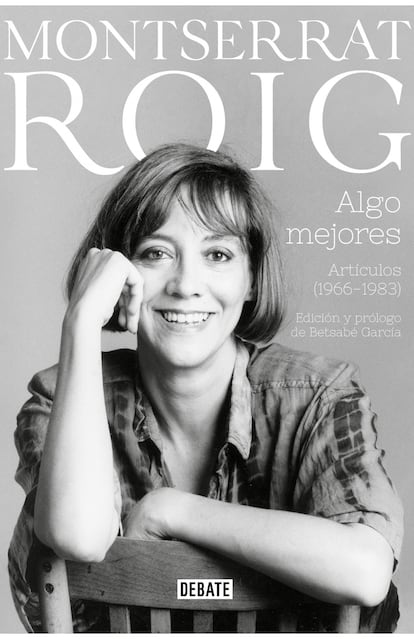 Portada de 'Algo mejores', de Montserrat Roig.