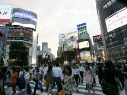 Ambiente en Tokio, una de las ciudades más pobladas del mundo.