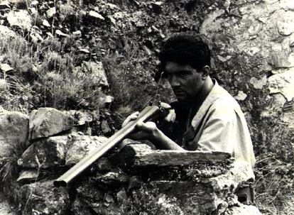 Antonio Banderas en 'Réquiem por un campesino español' (1985), de Francesc Betriu.