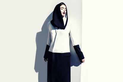 Modelo de la colección de 2014 de la diseñadora Faiza Bouguessa, perteneciente a la exposición ‘Contemporary Muslim Fashions’, que se podrá ver en Nueva York durante la primavera de 2020.