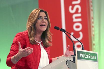 A punto de cumplir dieciocho meses al frente de la Presidencia de la Junta de Andalucía, la socialista Susana Díaz, que accedió al cargo como consecuencia de la dimisión de José Antonio Griñán, afronta el reto de "legitimarse" en las urnas un año antes del final oficial de la legislatura.