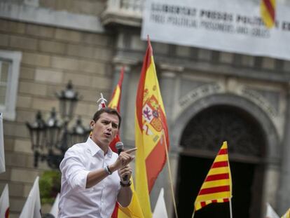 Albert Rivera intervé en un acte convocat per la plataforma Espanya Ciutadana.