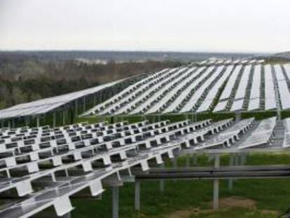 Placas solares. EFE/Archivo