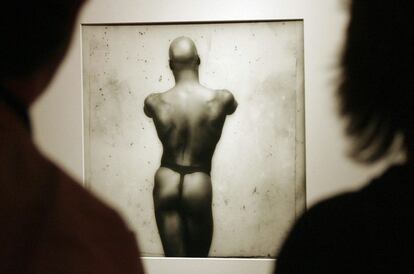 Fotografía incuída en la exposición de Robert Mapplethorpe de 2007 en la Fundación Canal (Madrid).