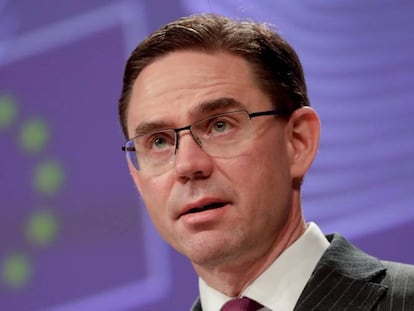 El vicepresidente de la Comisión Europea para el Crecimiento, Jyrki Katainen, que ha participado en las negociaciones.