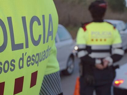 Agentes de los Mossos d’Esquadra, en una imagen de archivo.