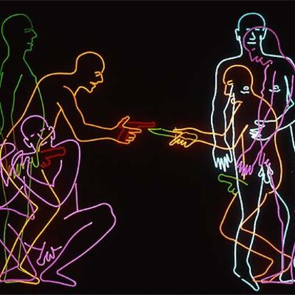 &#39;Sexo y muerte&#39; (1985), de Bruce Nauman.