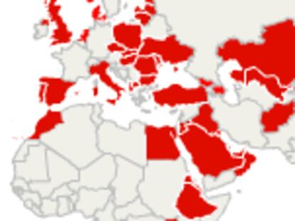 Reparto de contratos en Irak