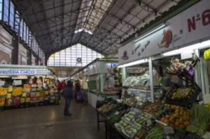 Interior de la Estación de Cádiz.