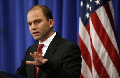 El consejero presidencial Ben Rhodes, en agosto de 2014.