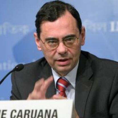 Jaime Caruana, director general del Banco Internacional de Pagos (BIS)