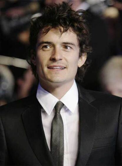 Orlando Bloom, en la fiesta de <i>Vanity Fair</i> de la noche de los Oscar.