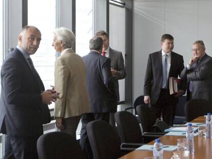 Imagen de archivo de una reunión del Eurogrupo