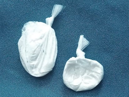 Droga sintética ofrecida dentro de El Pesebre, en Puerto Triunfo.
