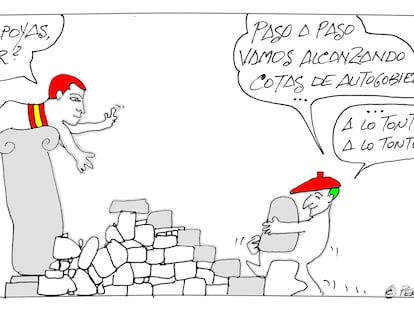 Peridis: ¿empujas o apoyas, Aitor Esteban?