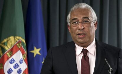 El primer ministro portugués, António Costa, el domingo.